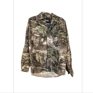 Scent Shield medium camo hunting shirt NWT